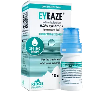 Eyeaze Sodium Hyaluronate 0.2% Eye Drops 10ml