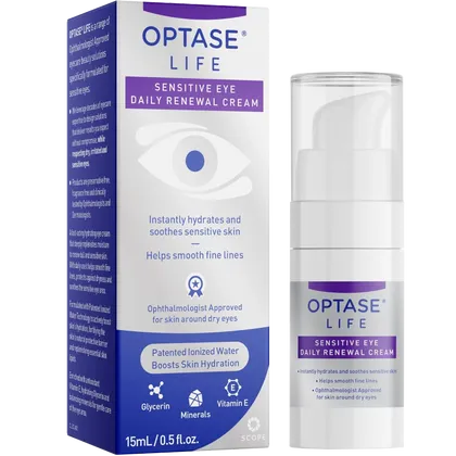 Optase Life Sensitive Eye Daily Renewal Cream 15ml