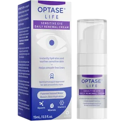 Optase Life Sensitive Eye Daily Renewal Cream 15ml