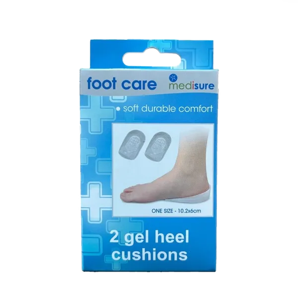 Medisure Gel Heel Cushions Pack of 2