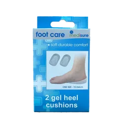 Medisure Gel Heel Cushions Pack of 2
