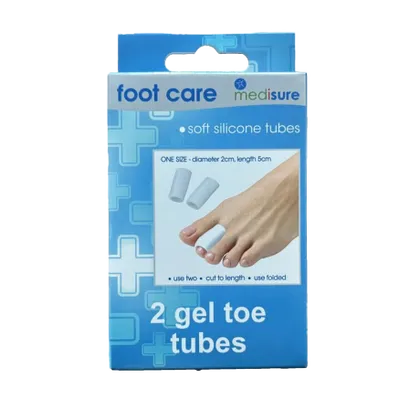 Medisure Gel Toe Tubes Pack of 2