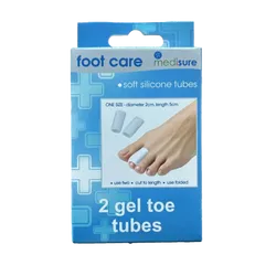 Medisure Gel Toe Tubes Pack of 2