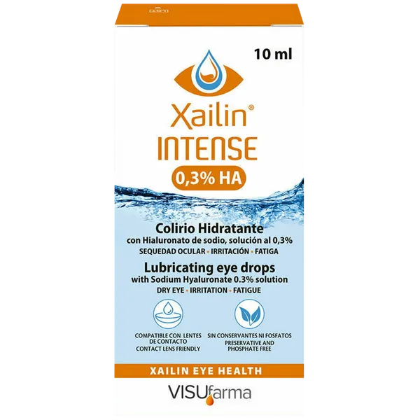 Xailin Intense 0.3% HA Eye Drops 10ml