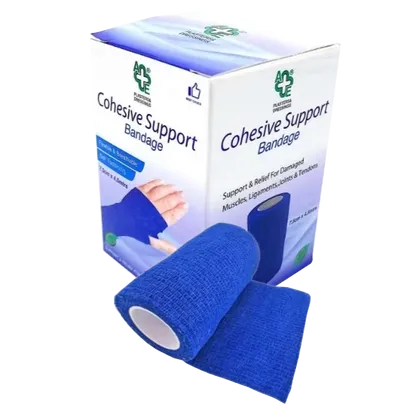 Cohesive Bandage Blue 7.5cm x 4.5m