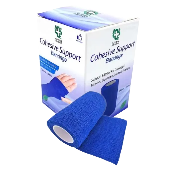 Cohesive Bandage Blue 7.5cm x 4.5m