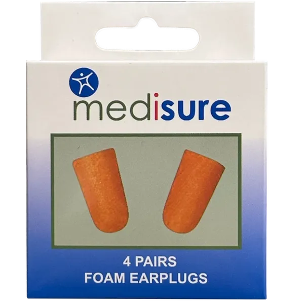Medisure Foam Earplugs 4 Pairs