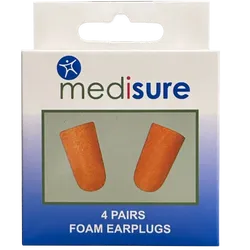 Medisure Foam Earplugs 4 Pairs