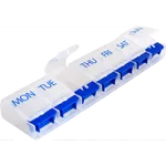 Medisure 7 Day Flip Up Push Button Pill Box