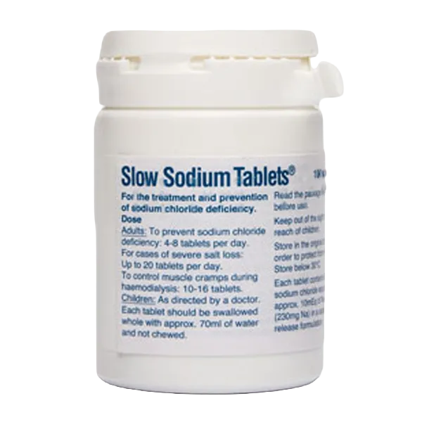 Slow Sodium 600mg Tablets Pack of 100