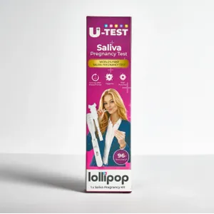 U-Test Lollipop Saliva Pregnancy Test