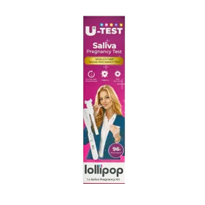 U-Test Lollipop Saliva Pregnancy Test