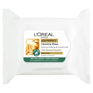 L'Oreal Paris Age Perfect Cleansing Wipes Pack of 25
