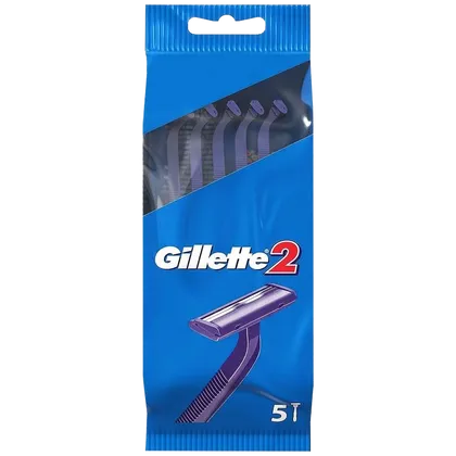 Gillette 2 Disposable Razors Pack of 5
