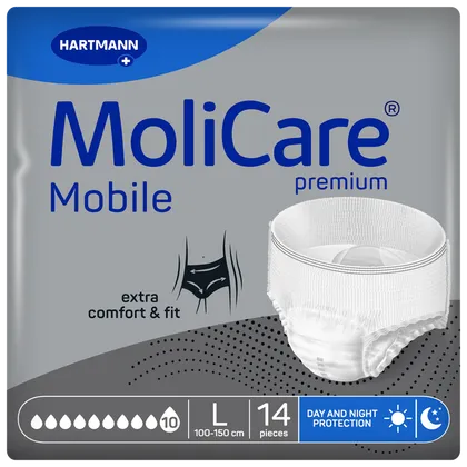 MoliCare Premium Mobile 10 Drop Large Pack of 14