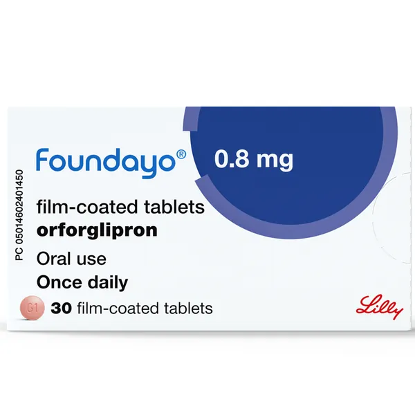 Foundayo 0.8mg (ORFORGLIPRON) Weight Loss Tablets Pack of 30