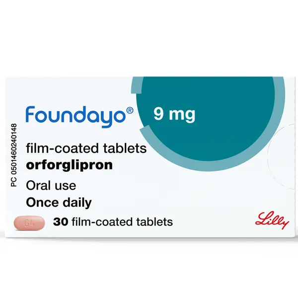 Foundayo 9mg (ORFORGLIPRON) Weight Loss Tablets Pack of 30