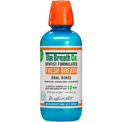 The Breath Co Fresh Breath Oral Rinse Icy Mint 500ml