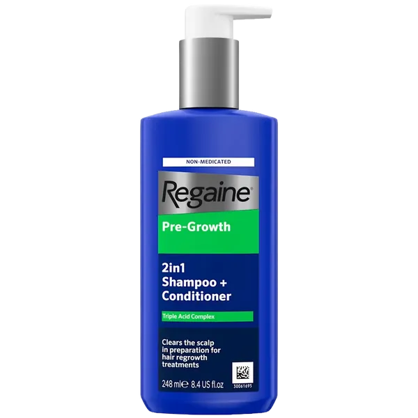 Regaine Pre-Growth 2 in 1 Shampoo and Conditioner 248ml