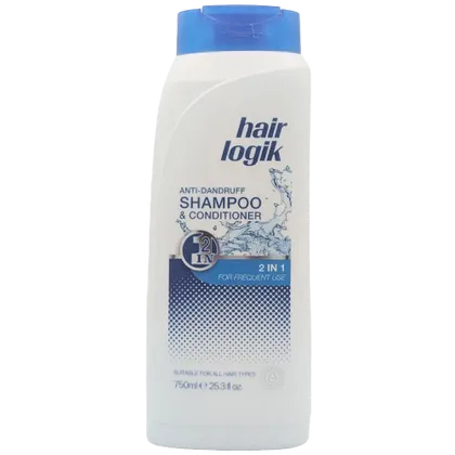 Hair Logik Anti-Dandruff Shampoo & Conditioner 750ml