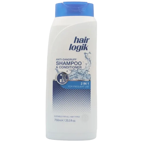 Hair Logik Anti-Dandruff Shampoo & Conditioner 750ml