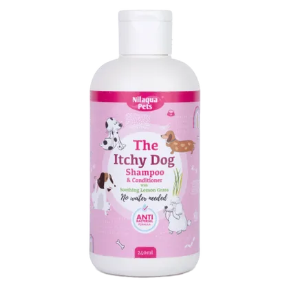Nilaqua Pets The Itchy Dog Shampoo & Conditioner 240ml