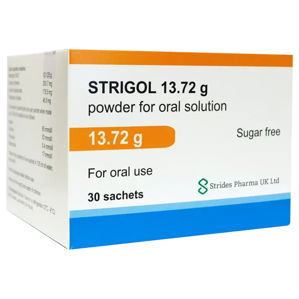 Strigol Macrogol Plain Powder Sachets Pack of 30