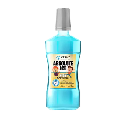 Zidac Absolute Ice Kids Mouthwash 500ml