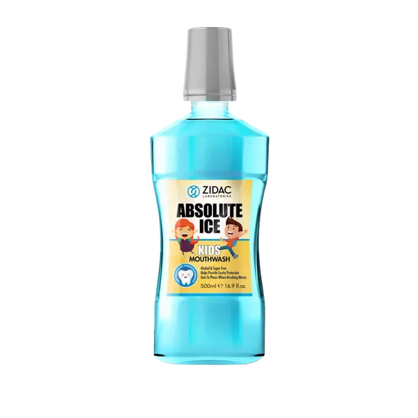 Zidac Absolute Ice Kids Mouthwash 500ml