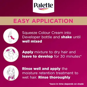 Palette Deluxe 3-0 Black Brown Oil Care Colour Permanent Hair Dye
