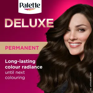 Palette Deluxe 4-0 Dark Brown Oil Care Colour Permanent Hair Dye
