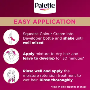Palette Deluxe 4-0 Dark Brown Oil Care Colour Permanent Hair Dye