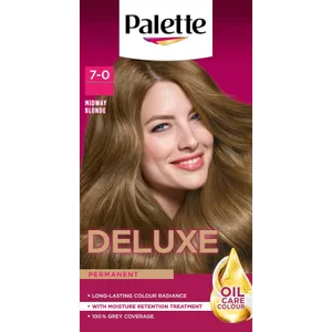 Palette Deluxe 7-0 Midway Blonde Oil Care Colour Permanent Hair Dye