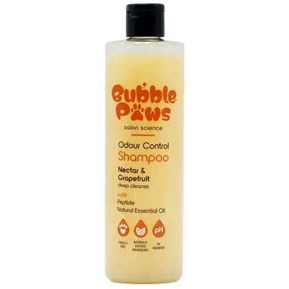 Bubble Paws Odour Control Pet Shampoo 415ml