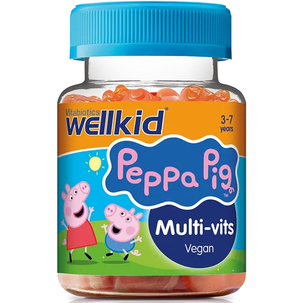 Vitabiotics Wellkid Peppa Pig Multivitamin Gummies Pack of 30
