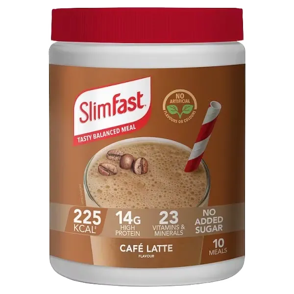 SlimFast Café Latte Flavour Shake 365g
