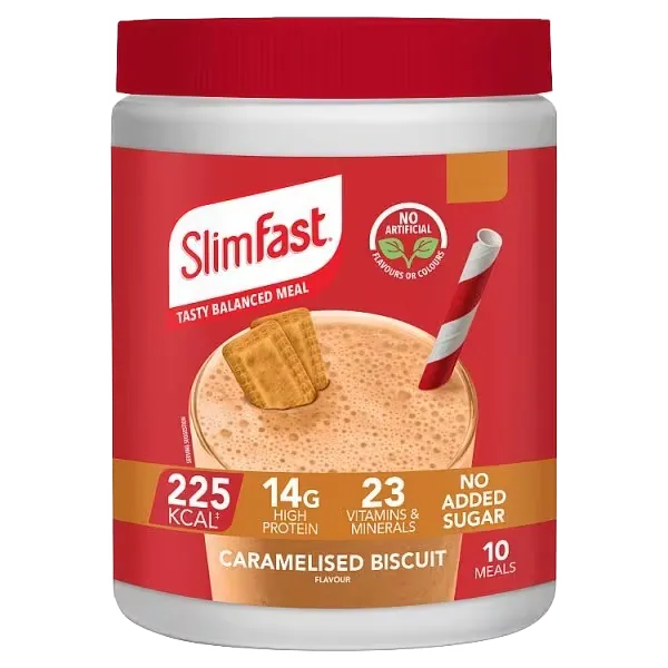 SlimFast Caramelised Biscuit Flavour Shake 365g