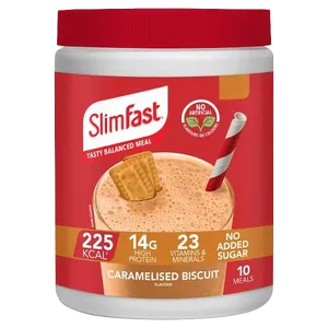 SlimFast Caramelised Biscuit Flavour Shake 365g