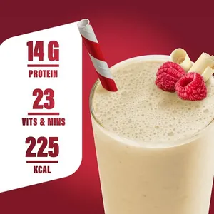 SlimFast Raspberry & White Chocolate Flavour Shake 365g