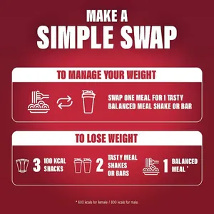 SlimFast Raspberry & White Chocolate Flavour Shake 365g