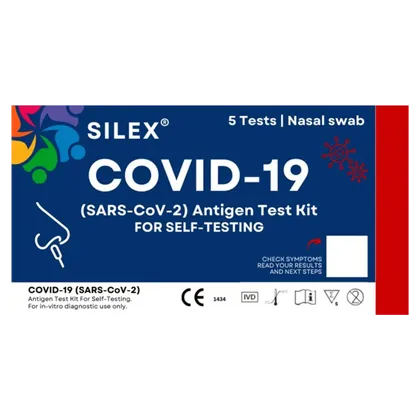 Silex COVID-19 Self-Test Pack of 5