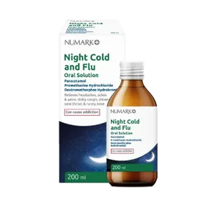 Numark Night Cold and Flu Oral Solution 200ml