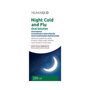 Numark Night Cold and Flu Oral Solution 200ml