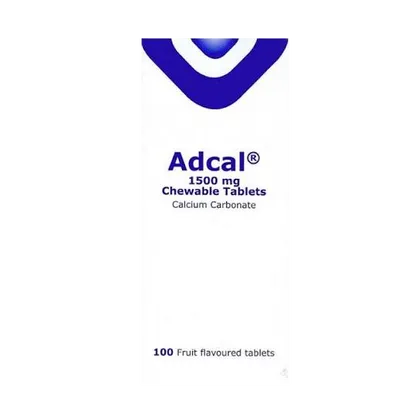 Adcal 1500mg Chewable Tablets Pack of 100