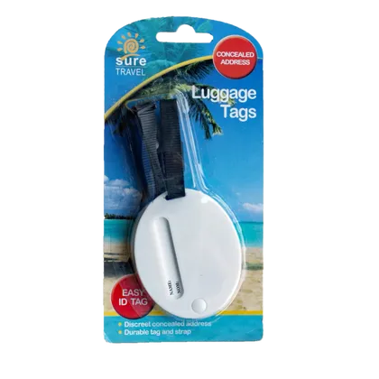 Sure Travel Luggage Tags Pack of 2