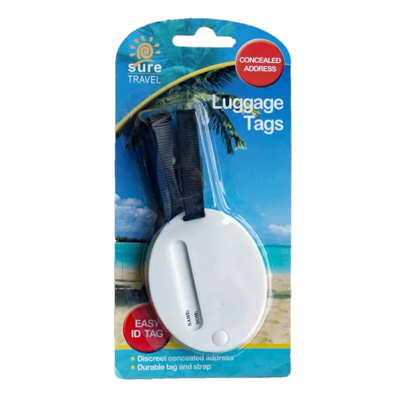 Sure Travel Luggage Tags Pack of 2