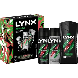 Lynx Africa Trio Gift Set