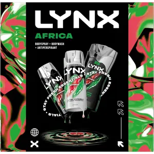 Lynx Africa Trio Gift Set