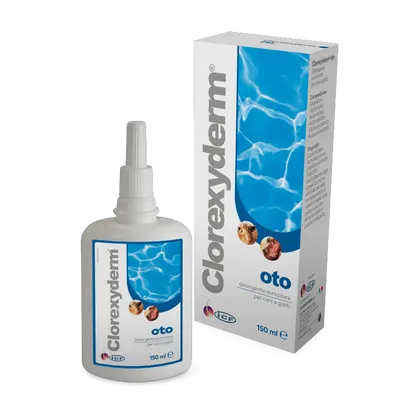 Clorexyderm Oto Ear Cleaner for Dogs & Cats 150ml