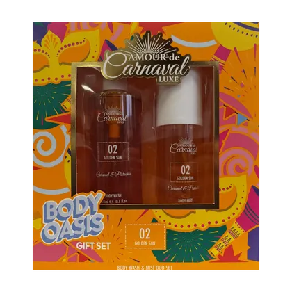 Amour de Carnaval Luxe 02 Golden Sun Body Wash & Mist Duo Gift Set